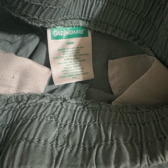 Green 18 Month Girl Pants With Pockets - Picture 4 of 4